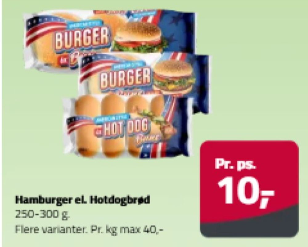 American Style, Burger Bun Sesam