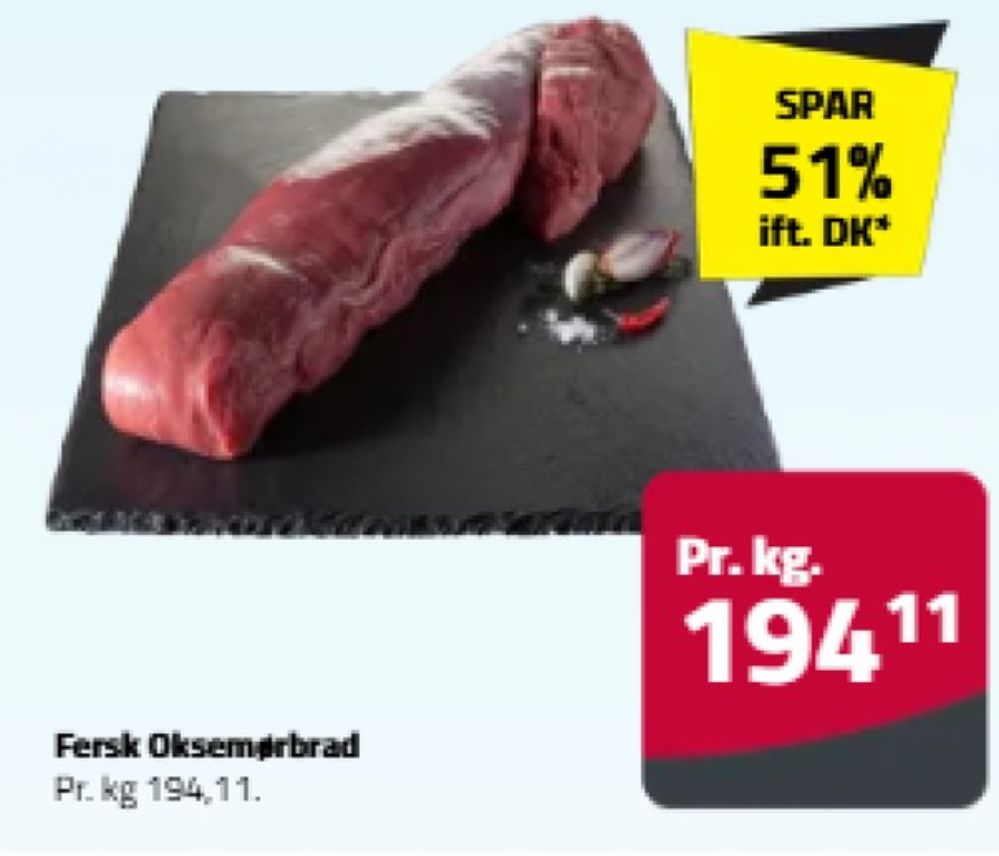 Oksemørbrad