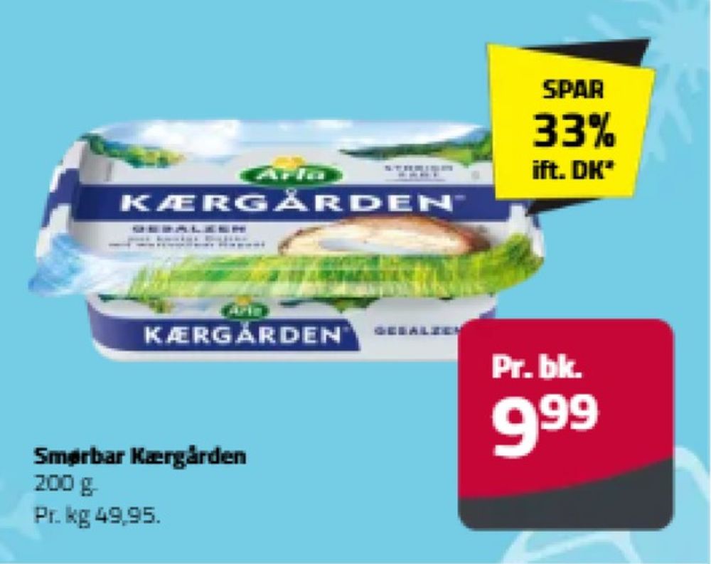 Kærgården, Smørbar