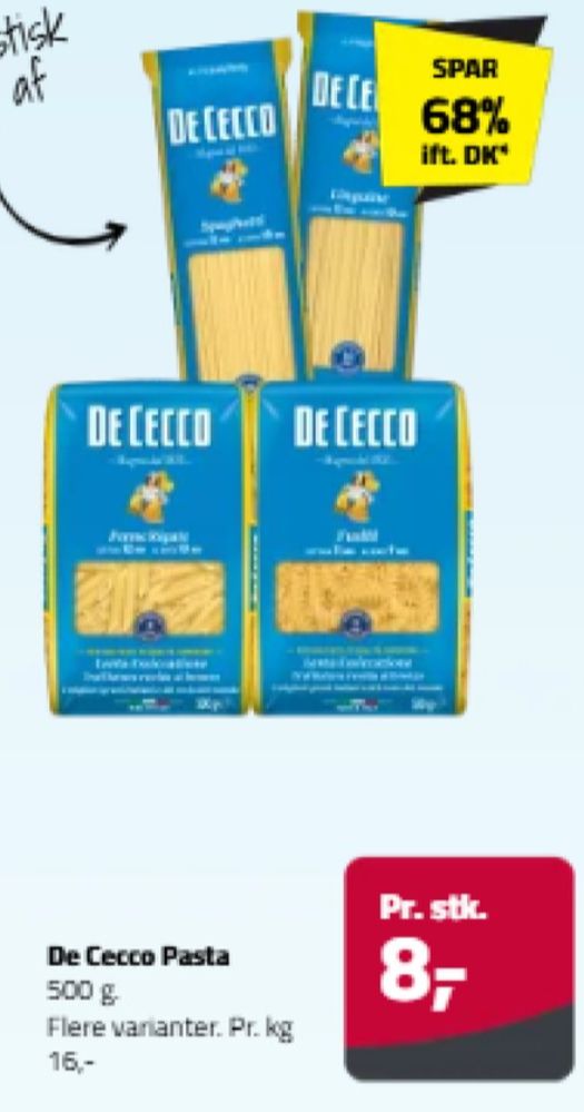 De Cecco, Spaghetti