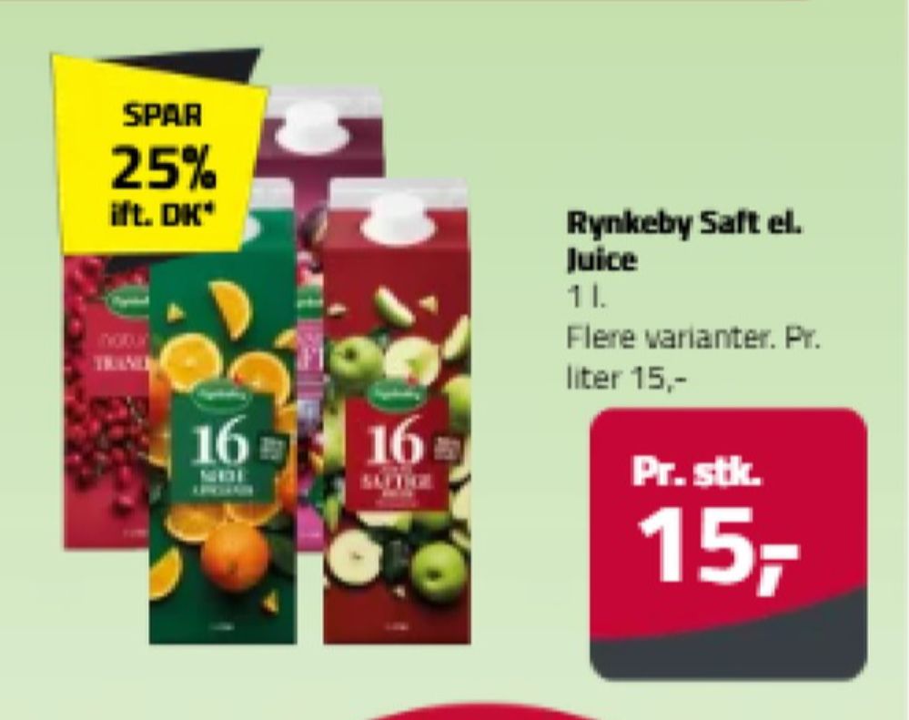 Rynkeby, 16 Søde Appelsiner