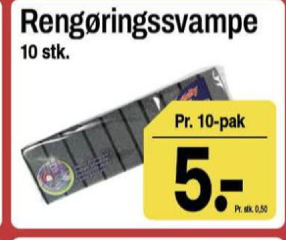 Multy, Rengøringssvampe