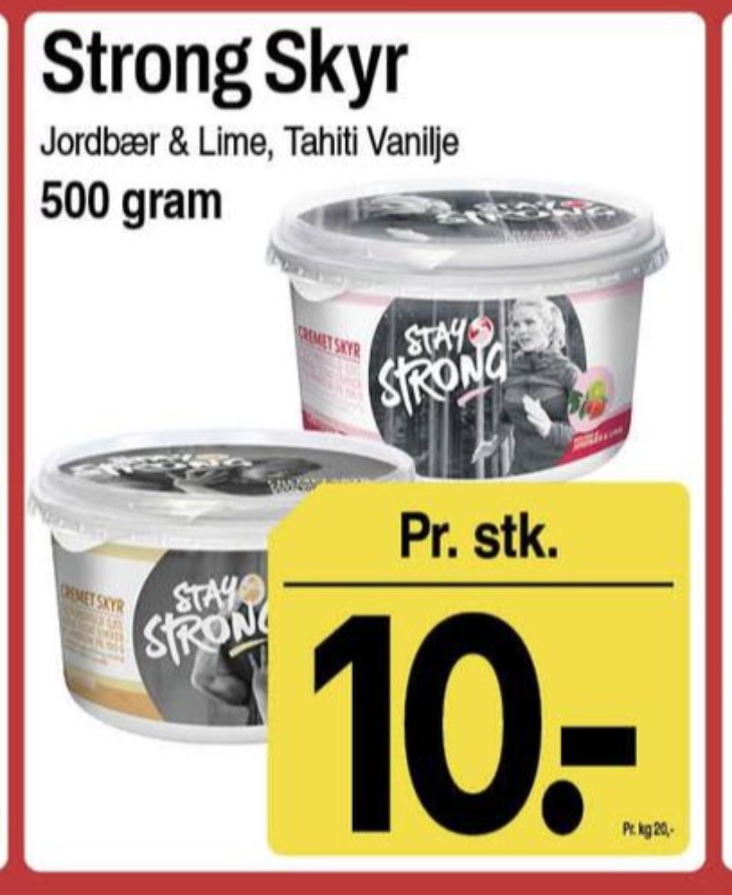 Stay Strong, Thaiti Vanilje Skyr 