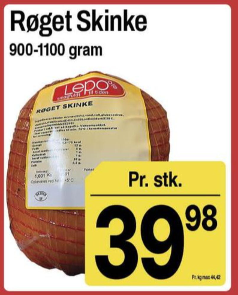 Lepo, Skinke