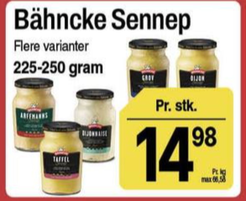 Bähncke, Dijonnaise