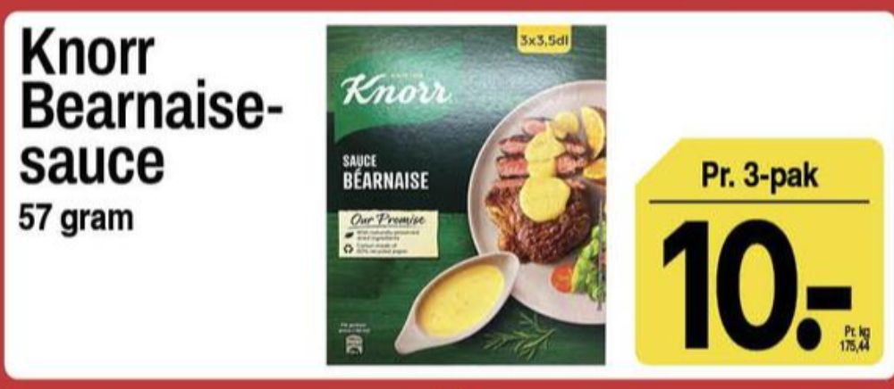 Knorr, Bearnaisesauce