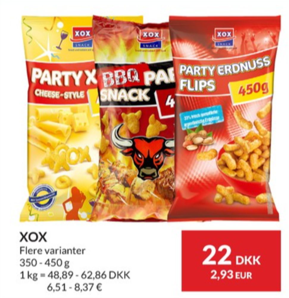 XOX, Party XOXys Cheese Style