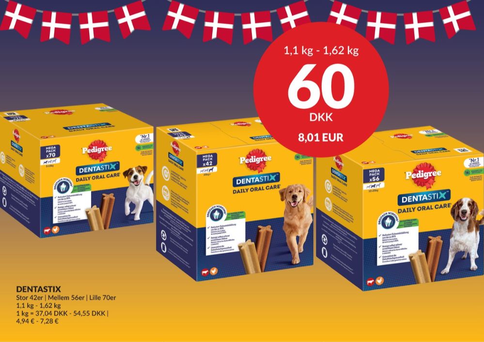 Pedigree Dentastix, Hundesnacks