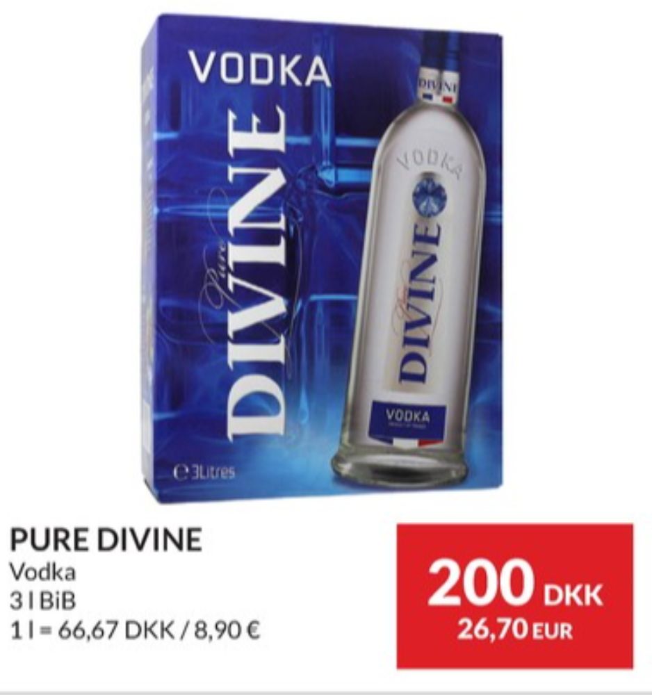 Divine, Vodka