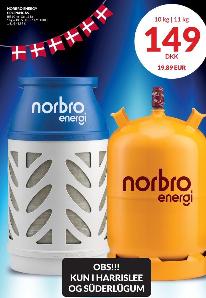 Norbro, Gasflaske