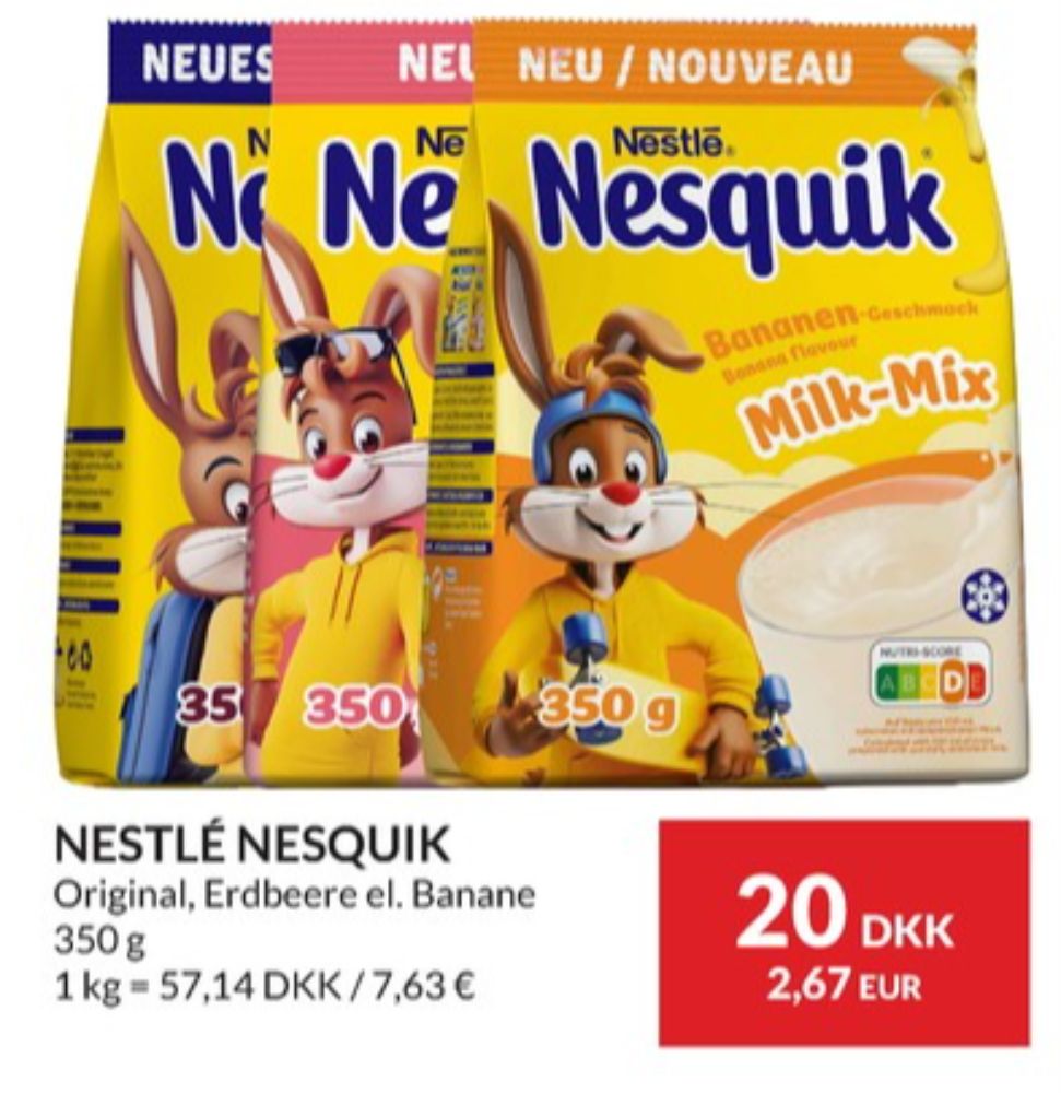 Nestlé Nesquik, Banandrik