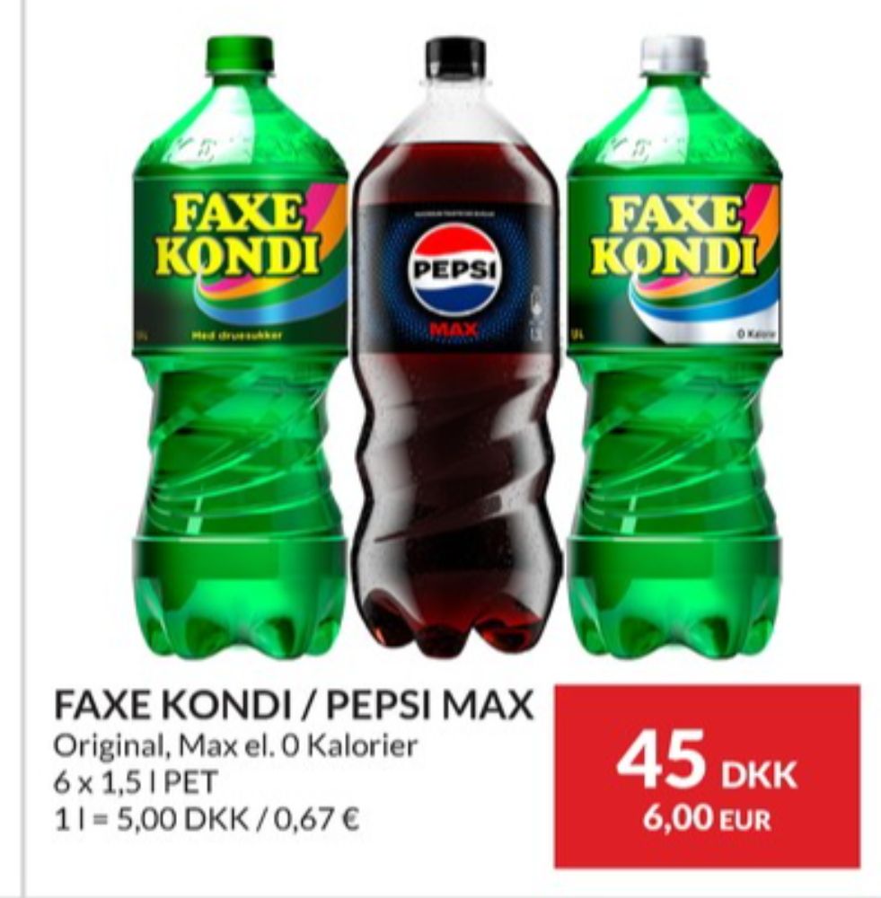 Pepsi Max, Cola 6 pk.
