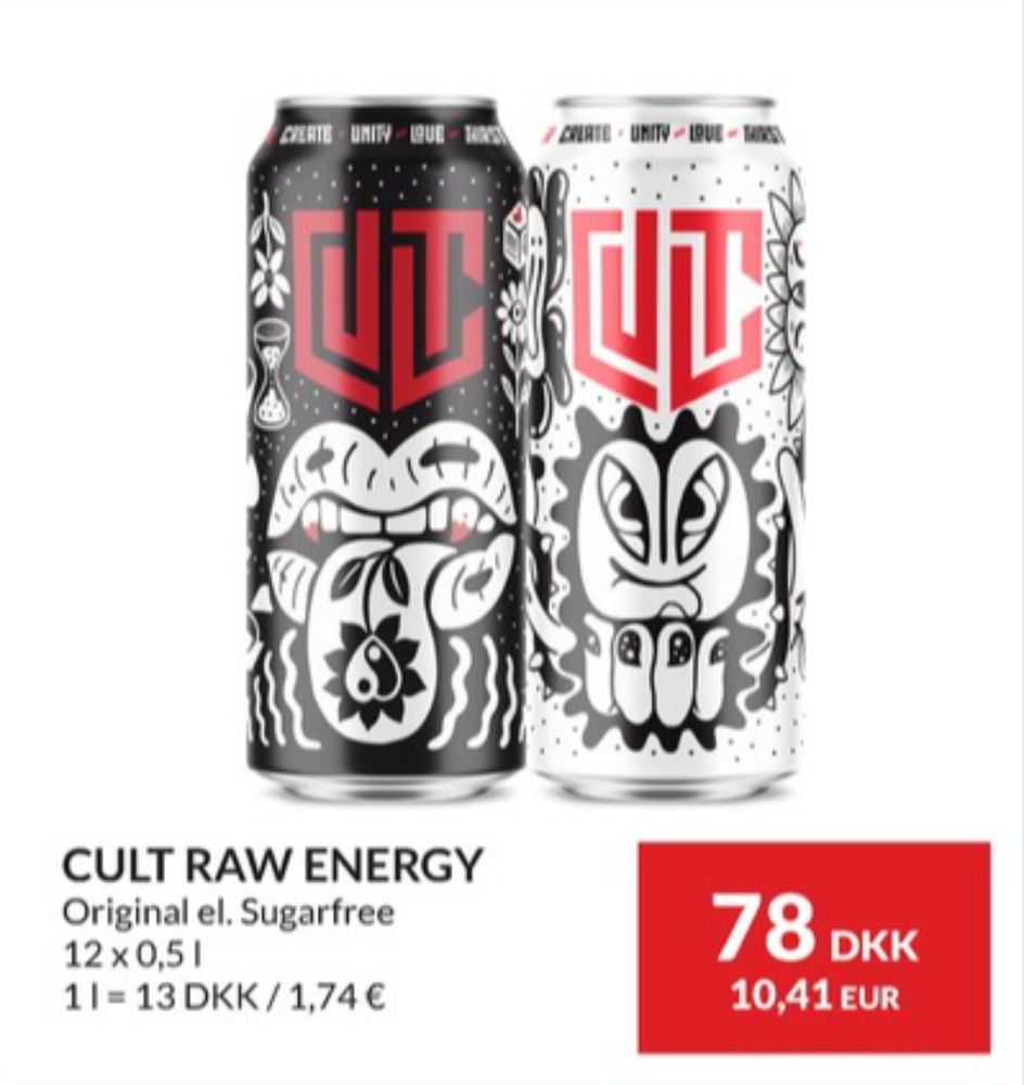Cult Energy, Energidrik