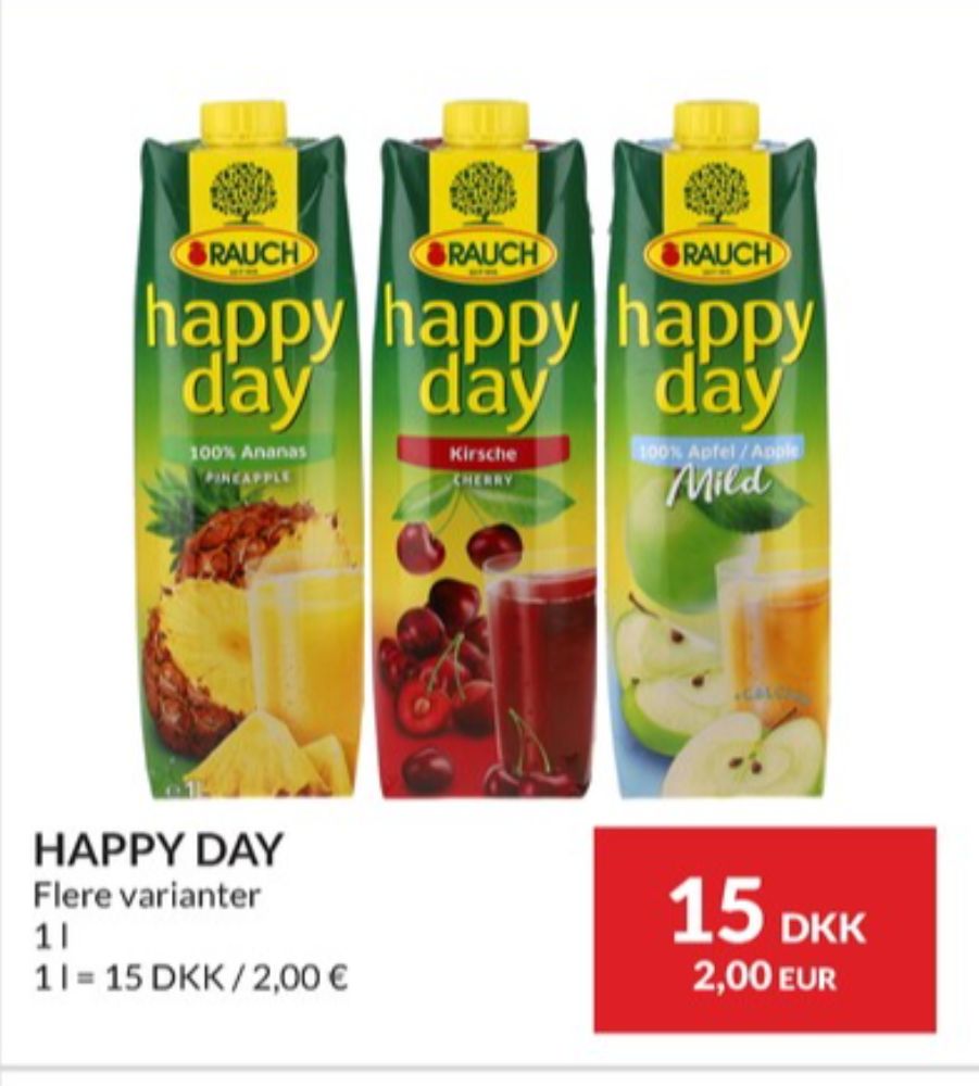 Rauch Happy day, Ananasjuice