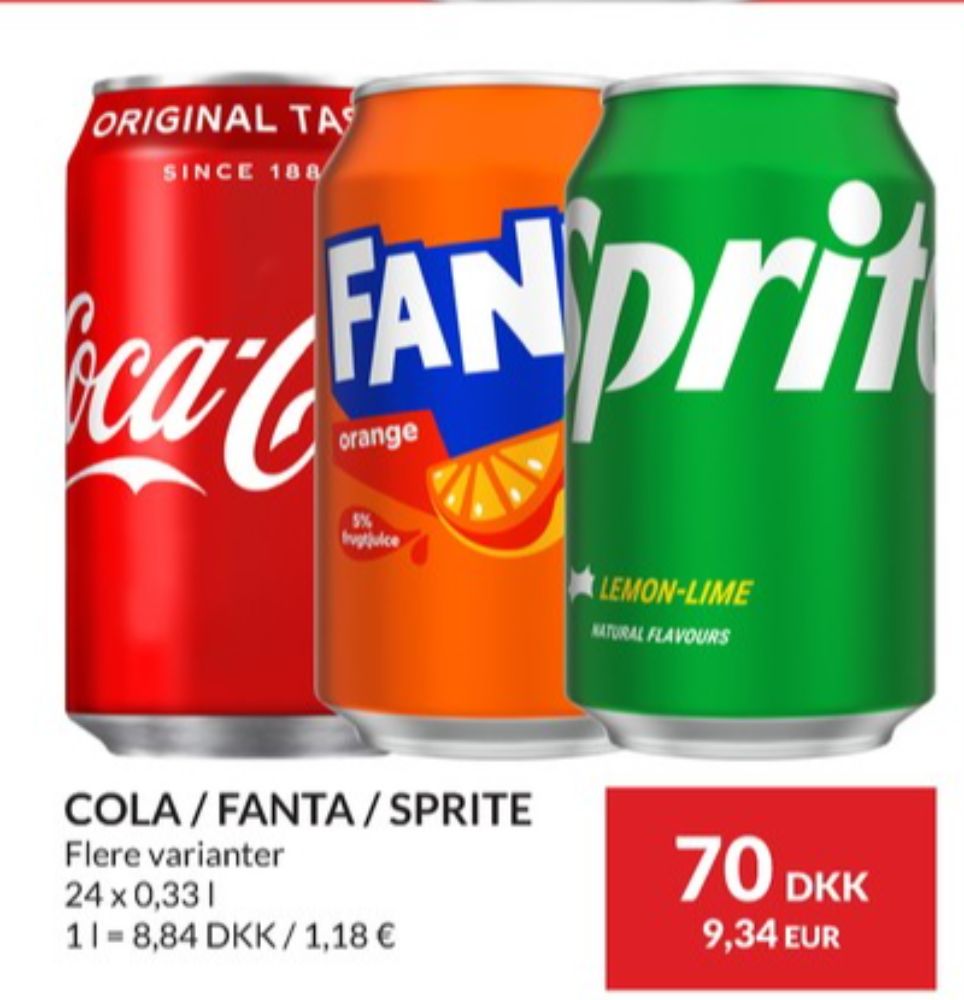 Sprite, Sportssodavand 24 pk.