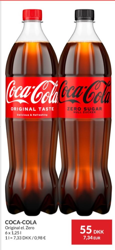 Coca Cola Zero, Cola