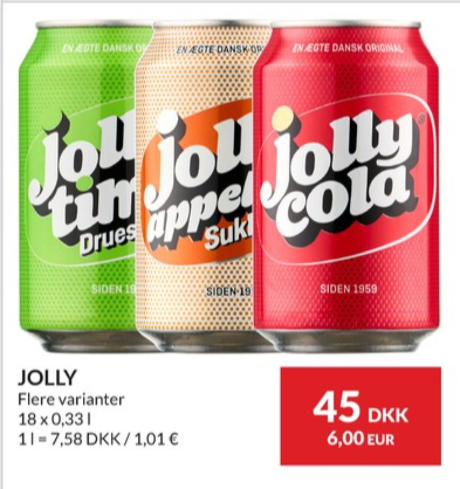Jolly, Cola 18 pk.