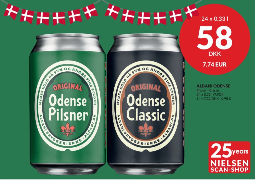 Odense Classic, Øl 24 pk.