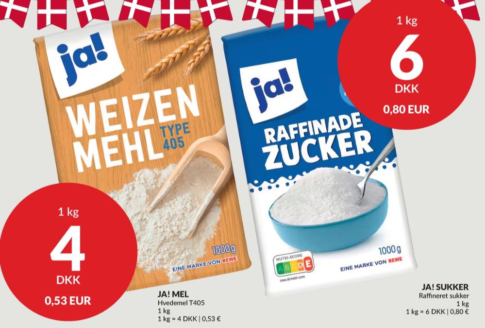 ja!, Hvedemel