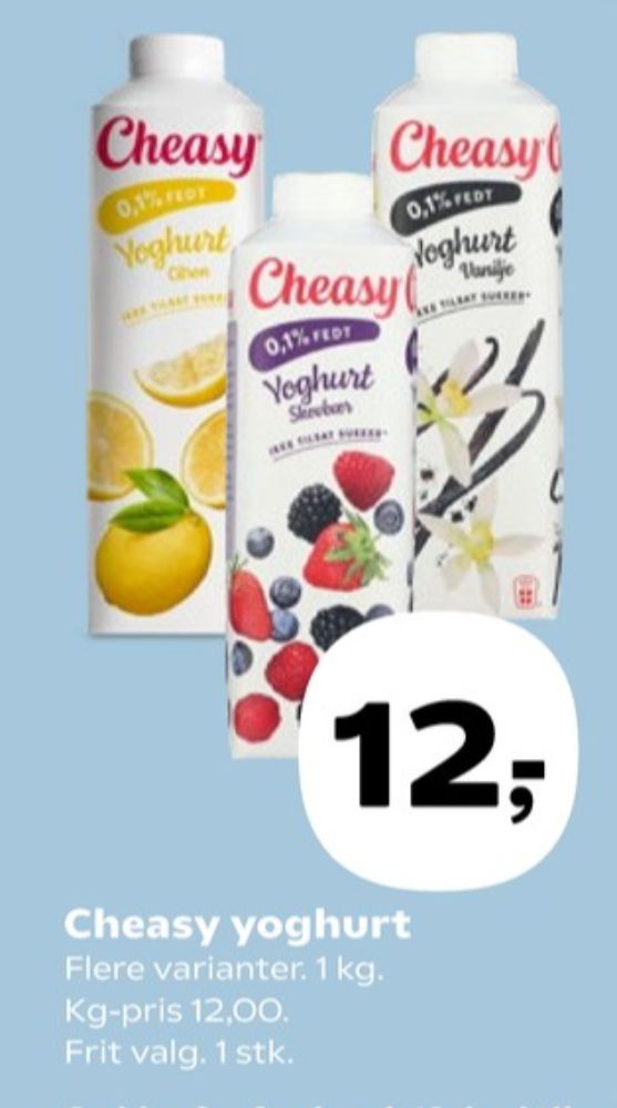 Cheasy, Citron Yoghurt