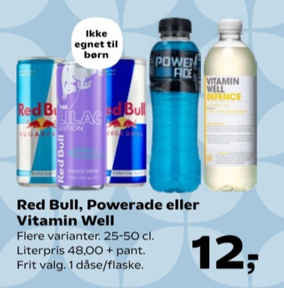 Red Bull Sugarfree, Energidrik