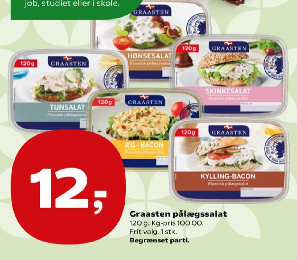 Graasten, Kylling & Baconsalat