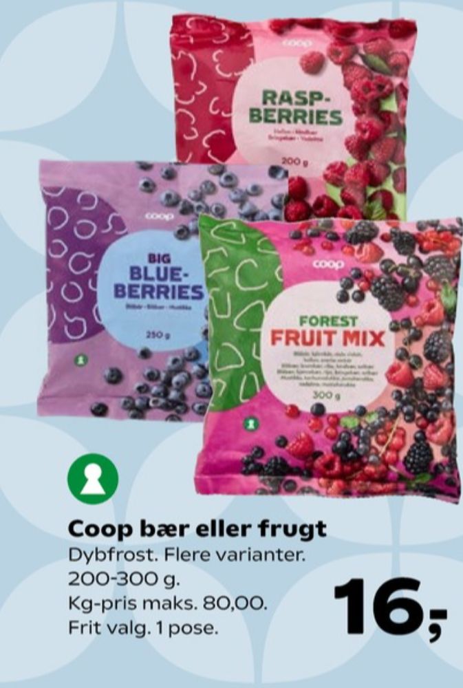 Coop, Bærmix