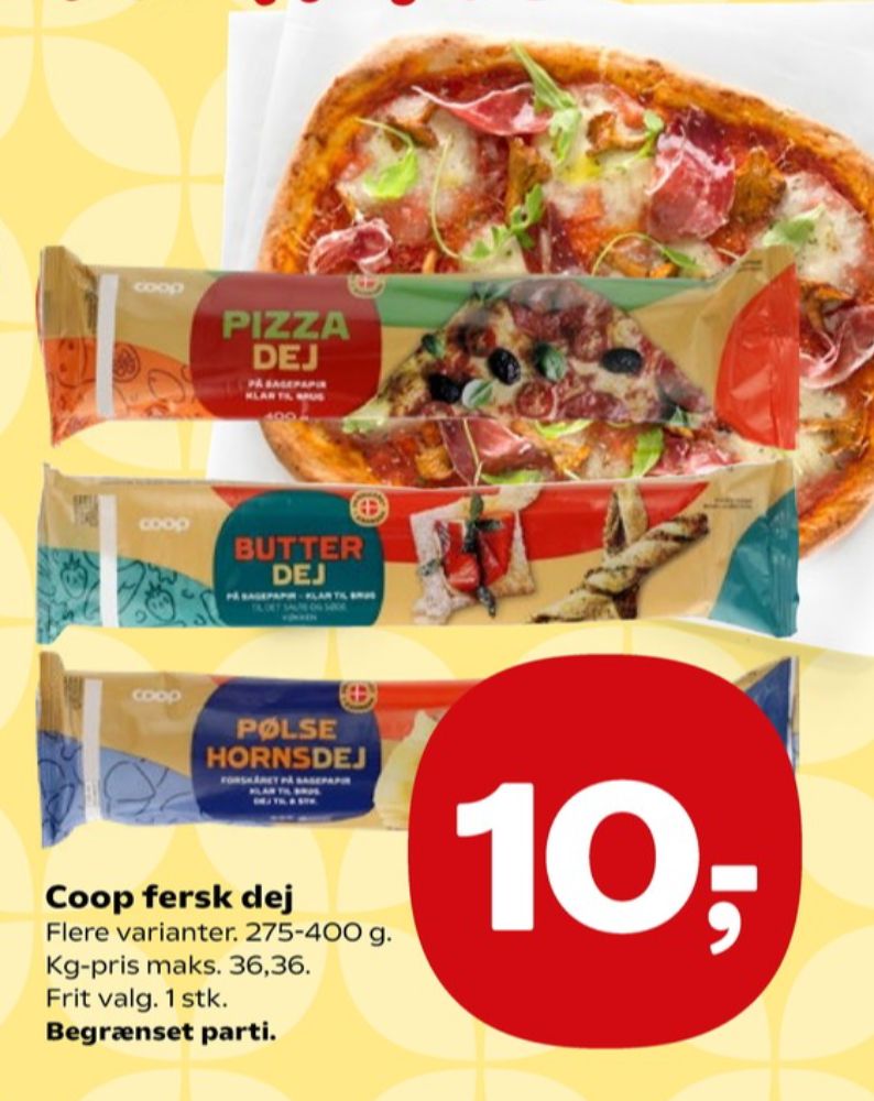 Coop, Pizzadej
