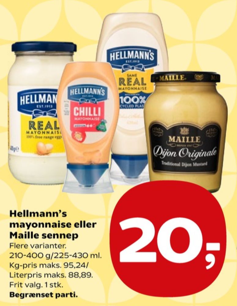 Hellmanns, Real Mayonnaise