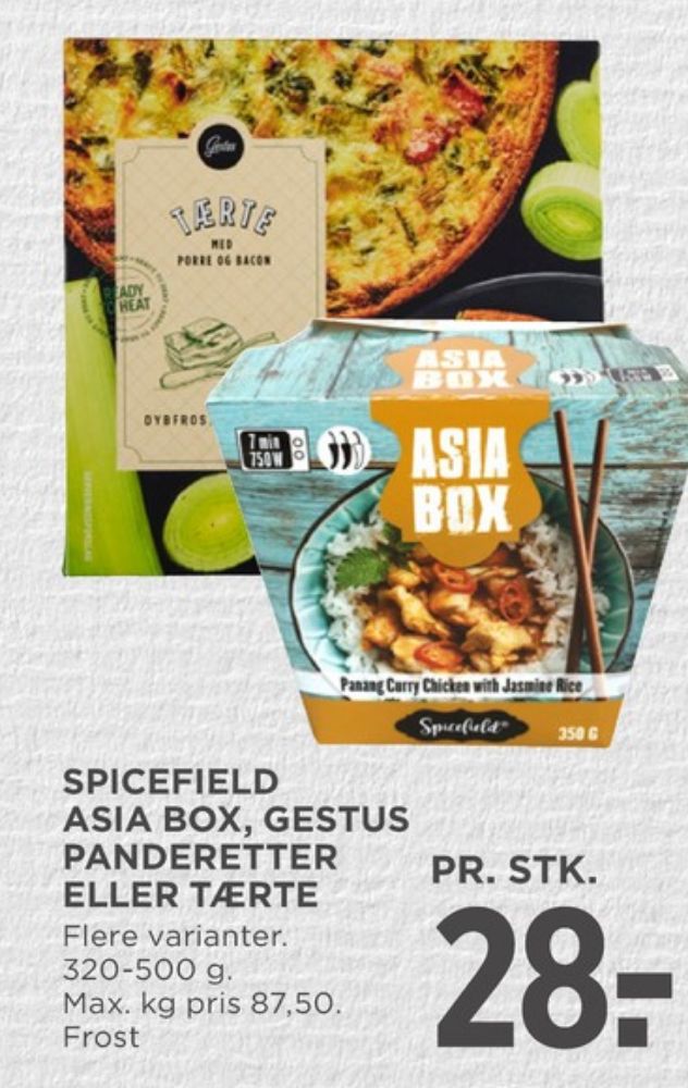 Gestus, Madtærte Skinke & Broccoli