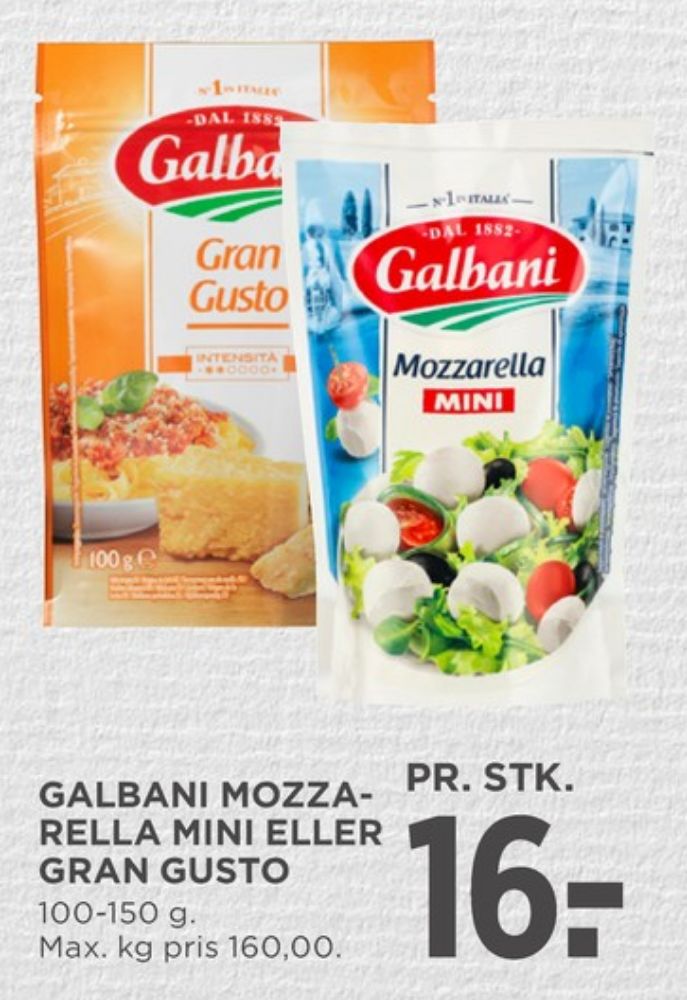 Galbani Grangusto, Revet ost