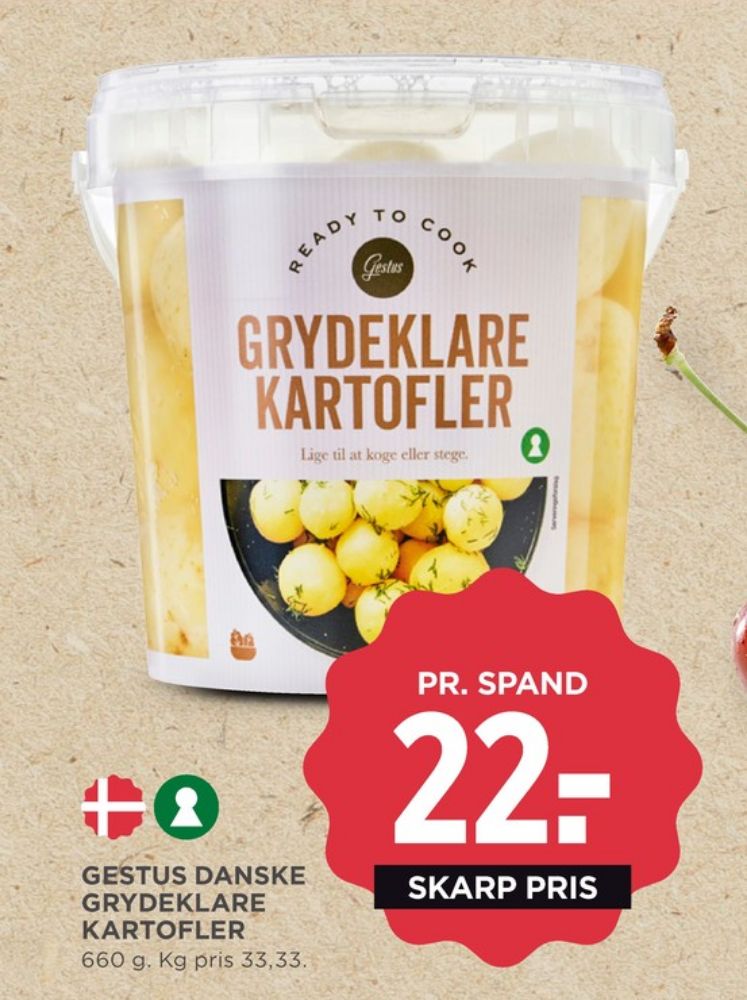 Gestus, Kartofler