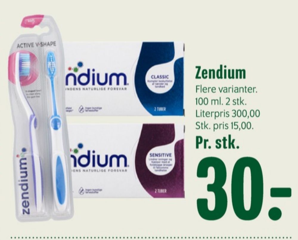Zendium, Tandpasta