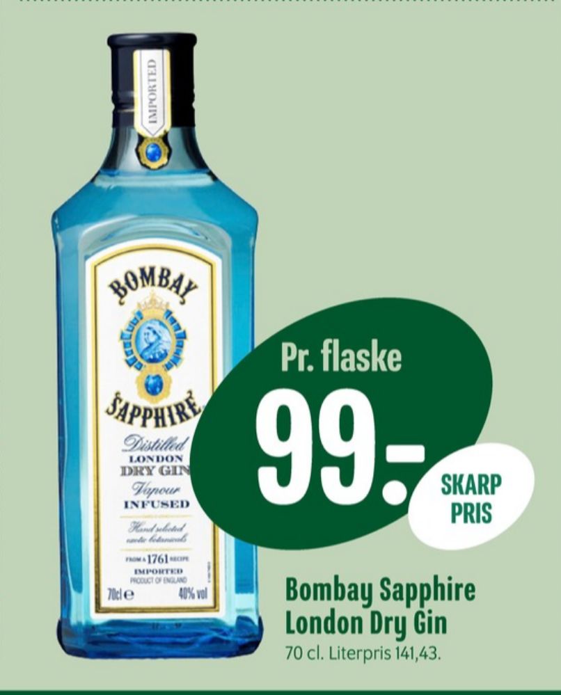 Bombay Sapphire, Gin