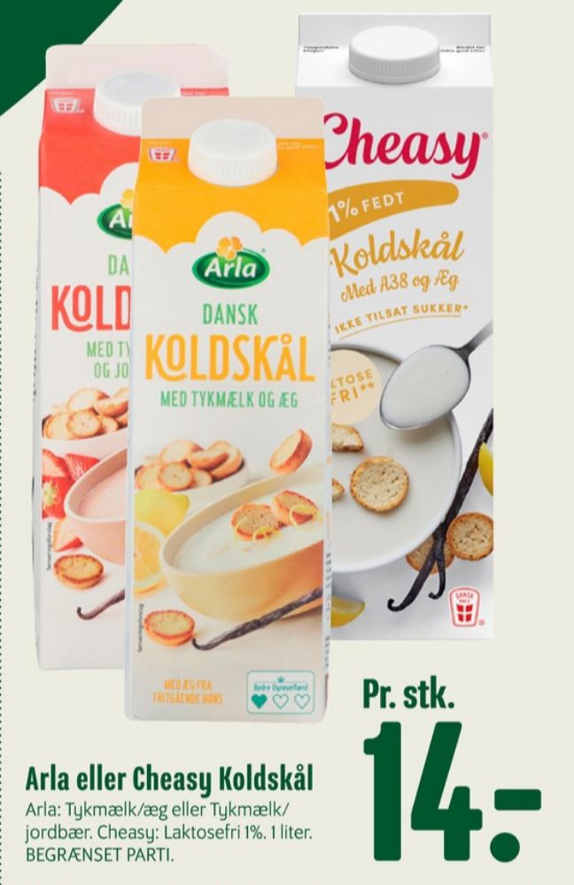 Cheasy, Koldskål A38 & Æg