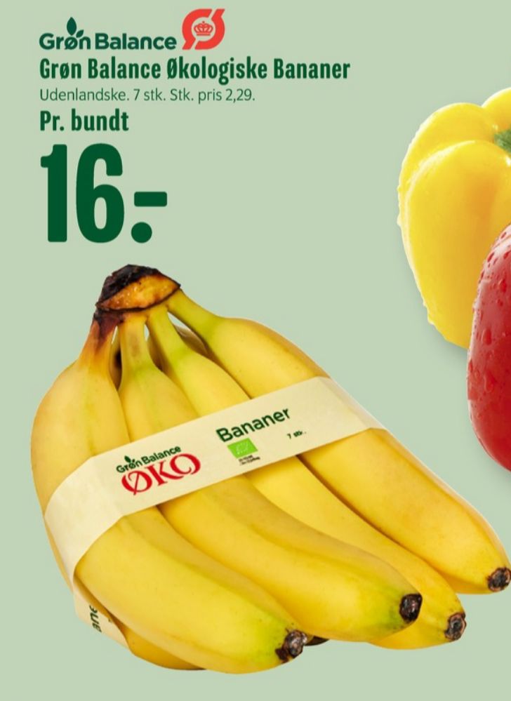 Grøn Balance, Bananer