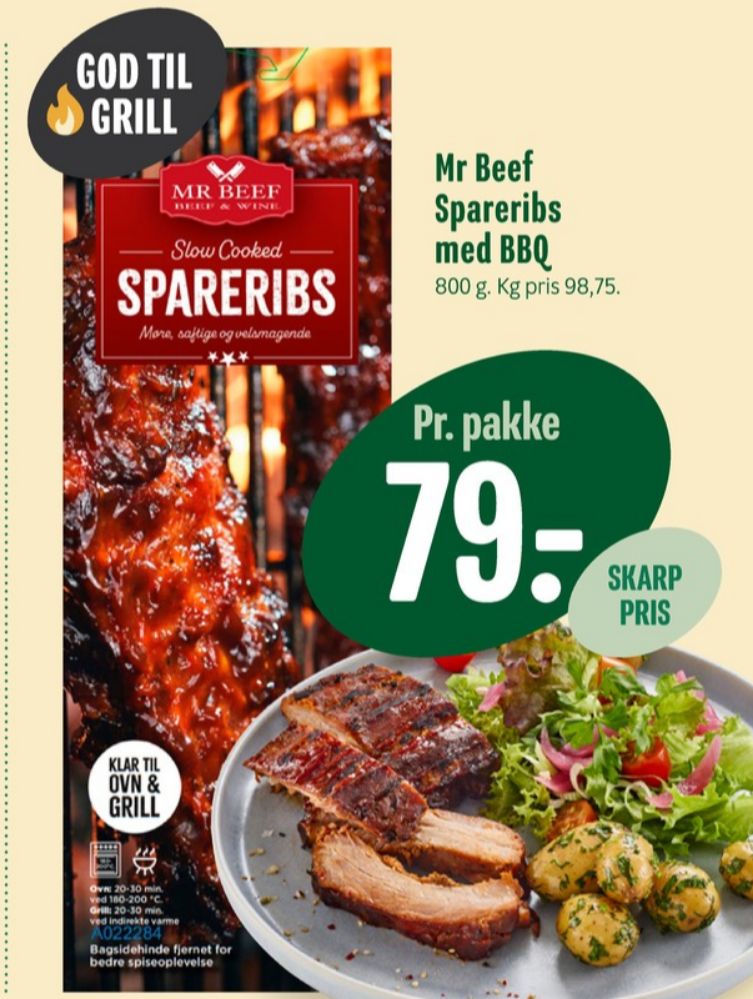 Mr Beef, Spareribs