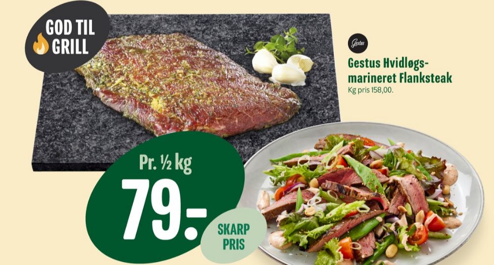 Gestus, Flanksteak