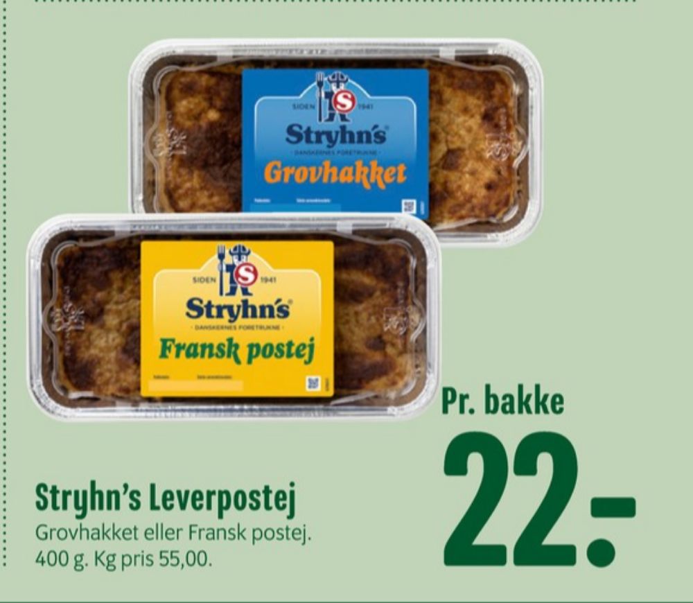 Stryhns Fransk Postej, Leverpostej