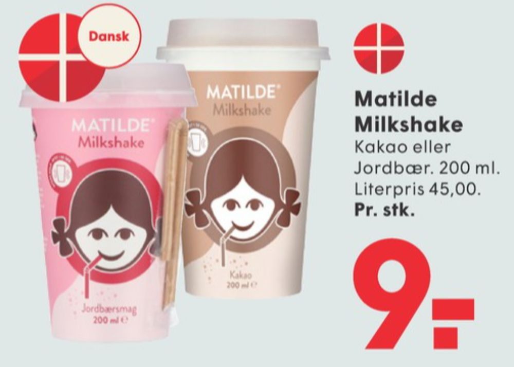 Matilde, Milkshake Kakao