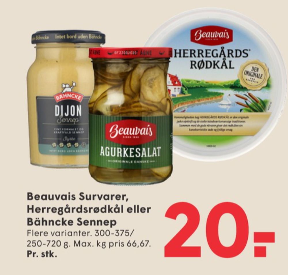 Bähncke, Sennep