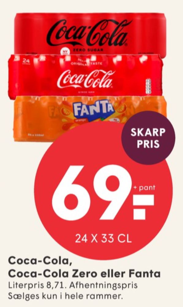 Coca Cola, Cola 24 pk.