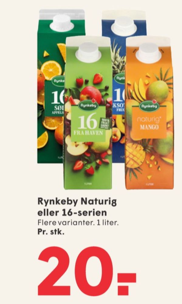Rynkeby, 16 Søde Appelsiner