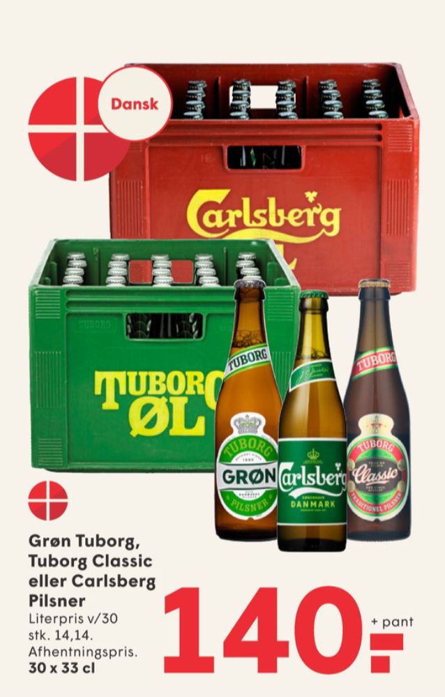 Tuborg Grøn, Øl