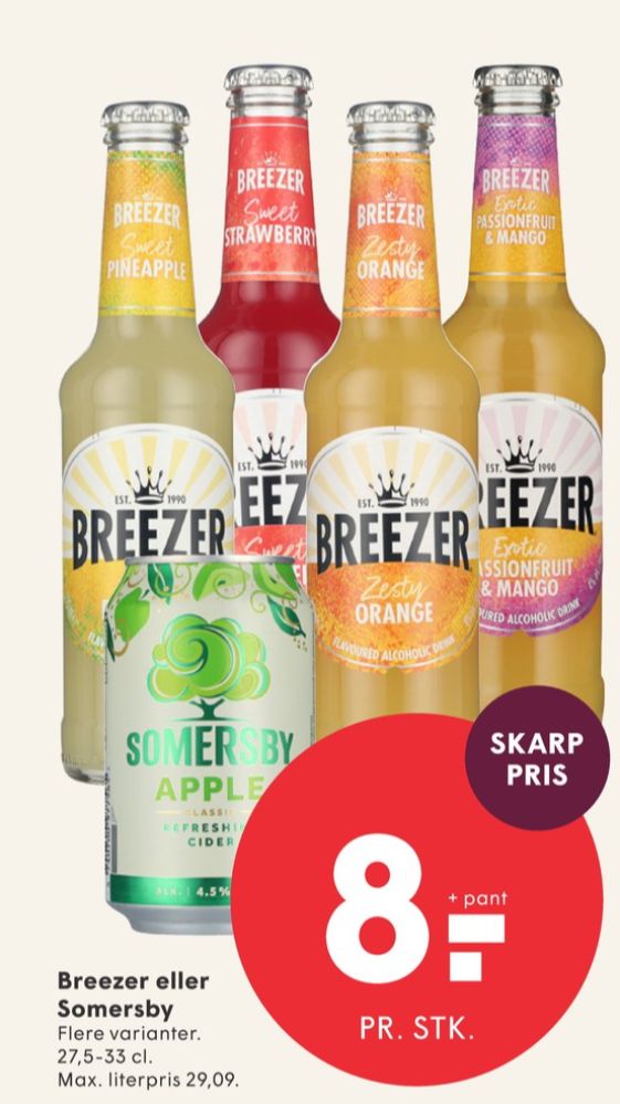 Bacardi Breezer, Sweet Pineapple RTD