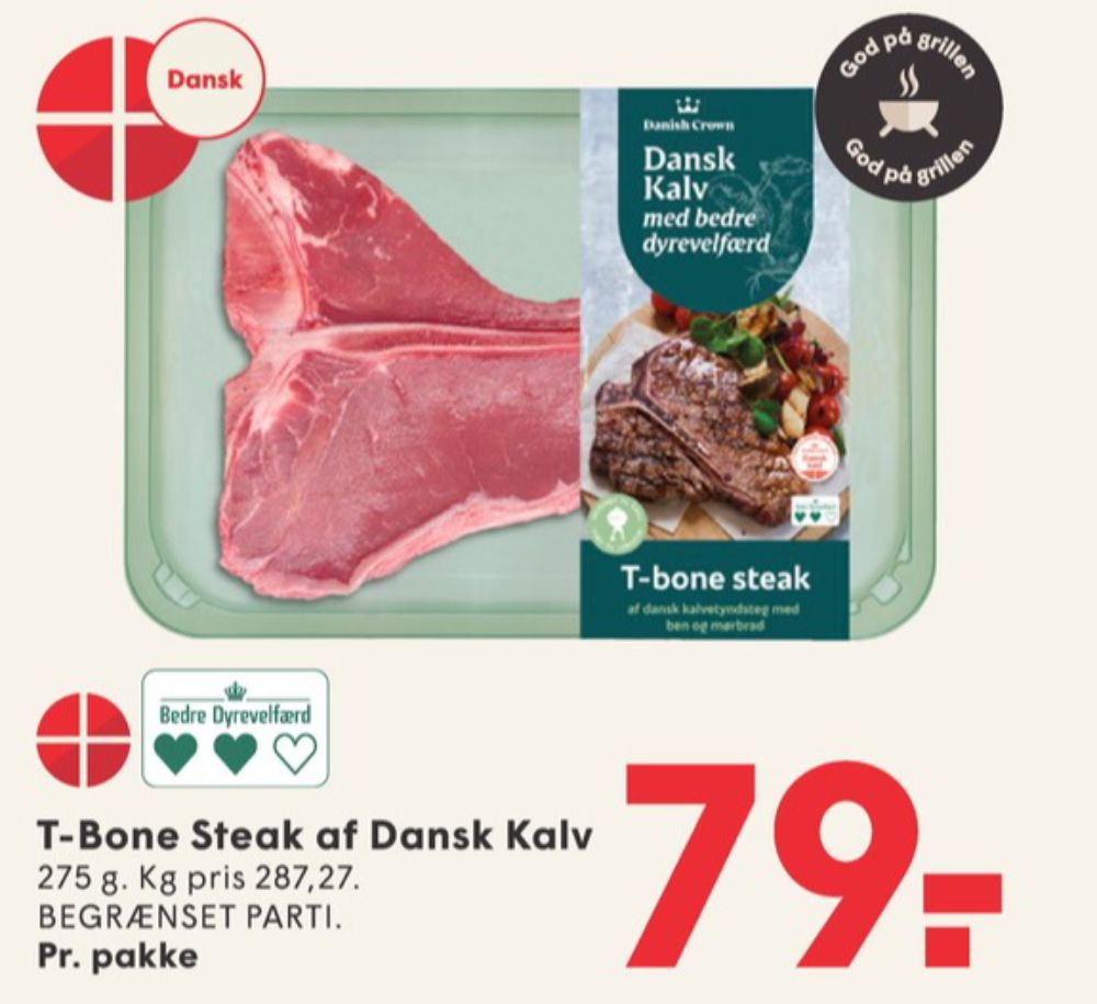 T-bone steak