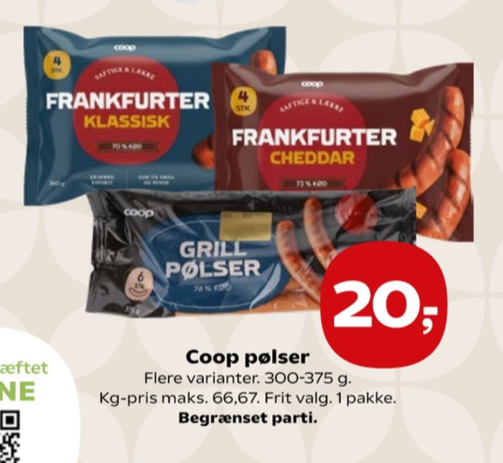 Coop 365, Frankfurter