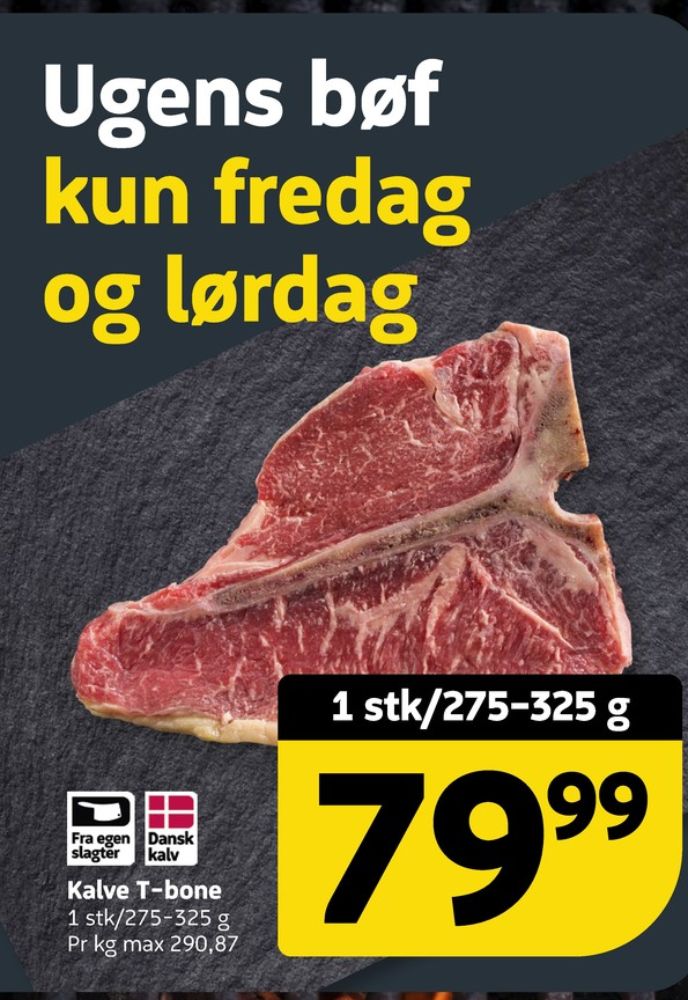 T-bone steak