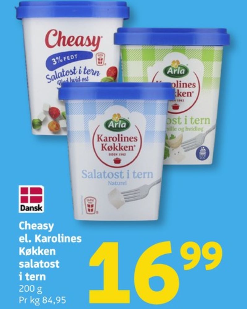 Cheasy, Salatost 3%