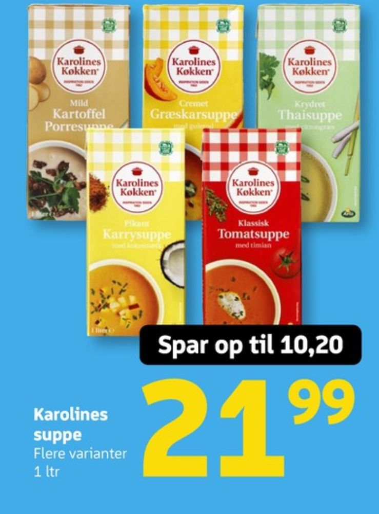Karolines, Kartoffel-Porresuppe